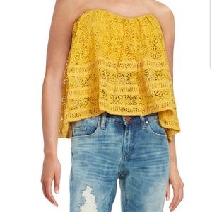 Free People Sydney Lace Tube Tank
